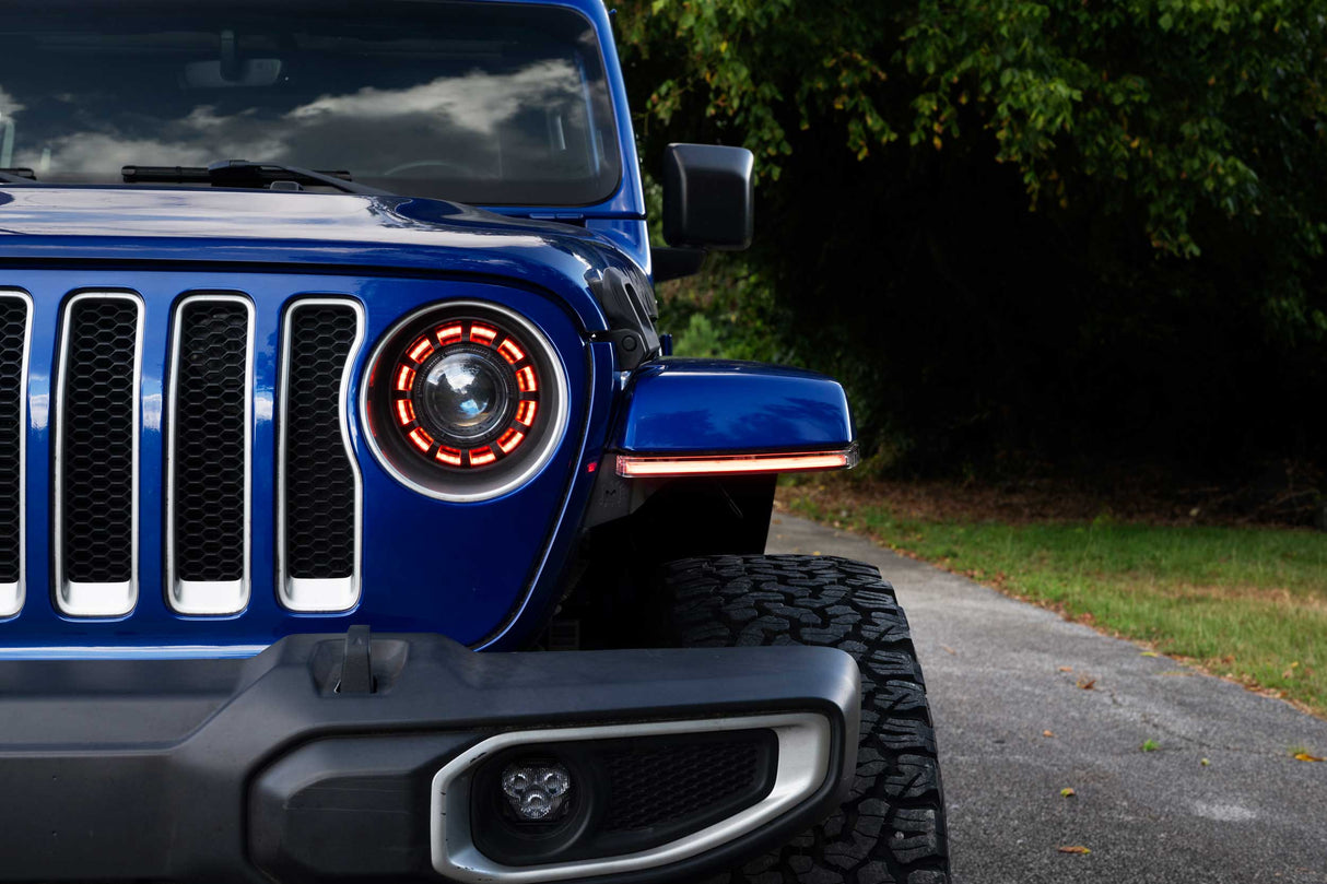 Feux d'aile LED pour Jeep Wrangler JL/Gladiator JT XB