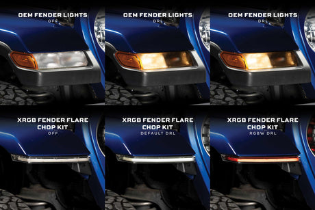2018+ Jeep Wrangler JL XRGB Fender Flare Chop Kit