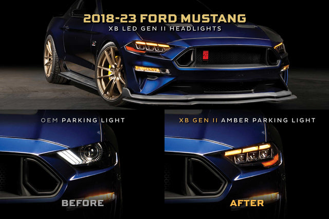 Phares à LED Ford Mustang (15-17) Xb (Gen II)