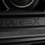 Phares projecteurs à LED Alpha-Black pour Toyota Tacoma série LUXX 12-15