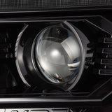 Phares projecteurs à LED Alpha-Black pour Toyota Tacoma série LUXX 12-15