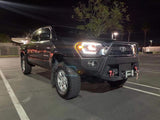 Phares projecteurs à LED Alpha-Black pour Toyota Tacoma série LUXX 12-15