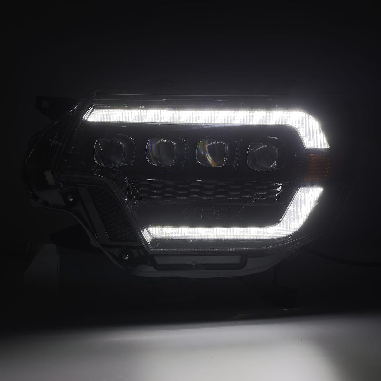 Phares projecteurs à LED Alpha-Black pour Toyota Tacoma série NOVA 12-15