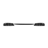12-21 Tesla Model S LUXX-Series LED Tail Lights Alpha-Black (With Black Trunk Center Piece Replacement)