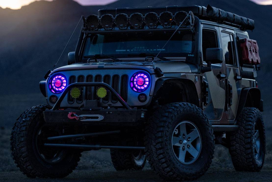 Super7 RGBw Halo System: Jeep Jl/Jt