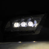13-14 Ford Mustang MK II NOVA-Series LED Projector Headlights Alpha-Black