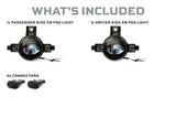 Feux antibrouillard à LED pour Dodge Grand Caravan (11-20) XB