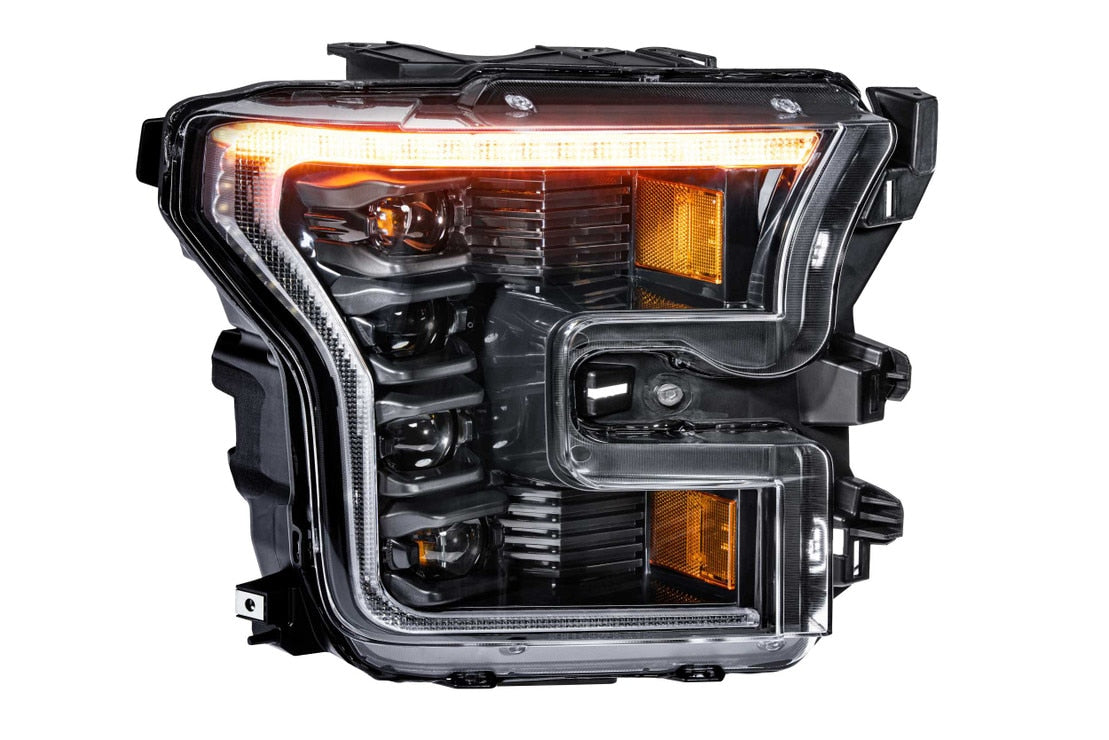 Ford F-150 (15-17) XB Led Headlights (Amber Drl)