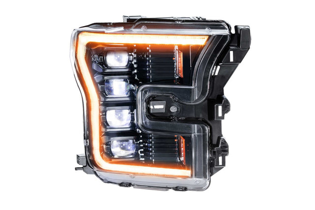 Ford F-150 (15-17) XB Led Headlights (Amber Drl)