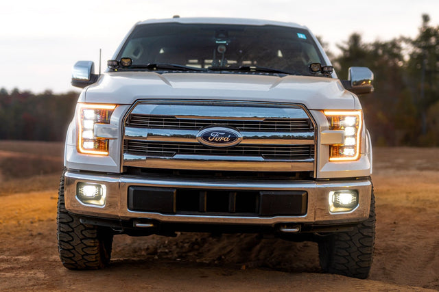Ford F-150 (15-17) XB Led Headlights (Amber Drl)