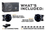 Feux antibrouillard à LED Subaru (ronds) XB EVO+