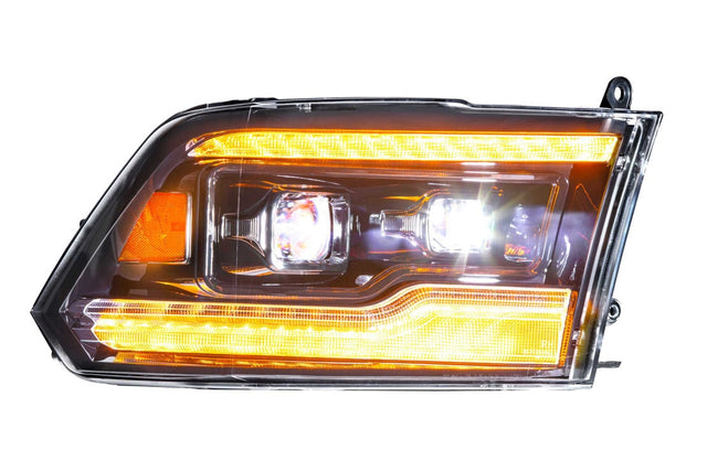 Dodge Ram 1500 (16-18) XB Led Headlights (Amber Drl)
