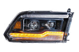Dodge Ram HD (16-18) XB Led Headlights (Amber Drl)