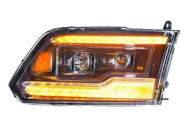 Dodge Ram HD (16-18) XB Led Headlights (Amber Drl)