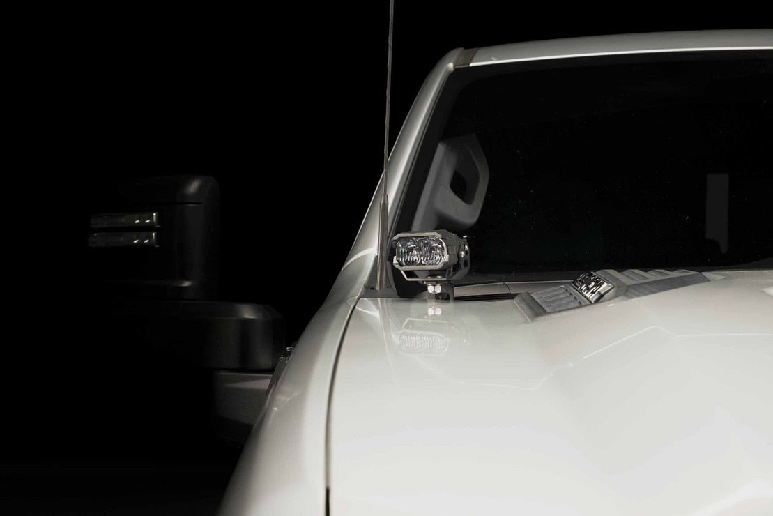 2Banger Led Ditch Light System: Chevrolet Silverado HD (2020+)
