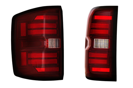 Chevy Silverado 2500HD / 3500HD (15-19) XB LED Tail Lights (Red)