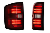 Chevy Silverado 2500HD / 3500HD (15-19) XB LED Tail Lights (Red)