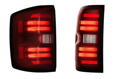 Chevy Silverado 2500HD / 3500HD (15-19) XB LED Tail Lights (Red)