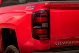 Chevy Silverado 2500HD / 3500HD (15-19) XB LED Tail Lights (Red)