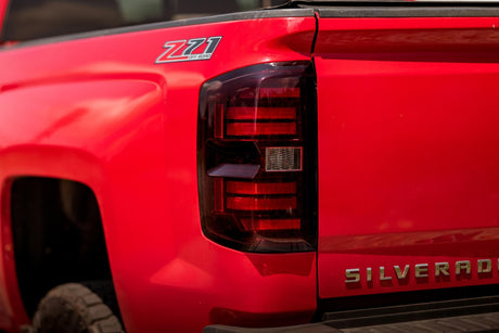 Chevy Silverado 2500HD / 3500HD (15-19) XB LED Tail Lights (Red)