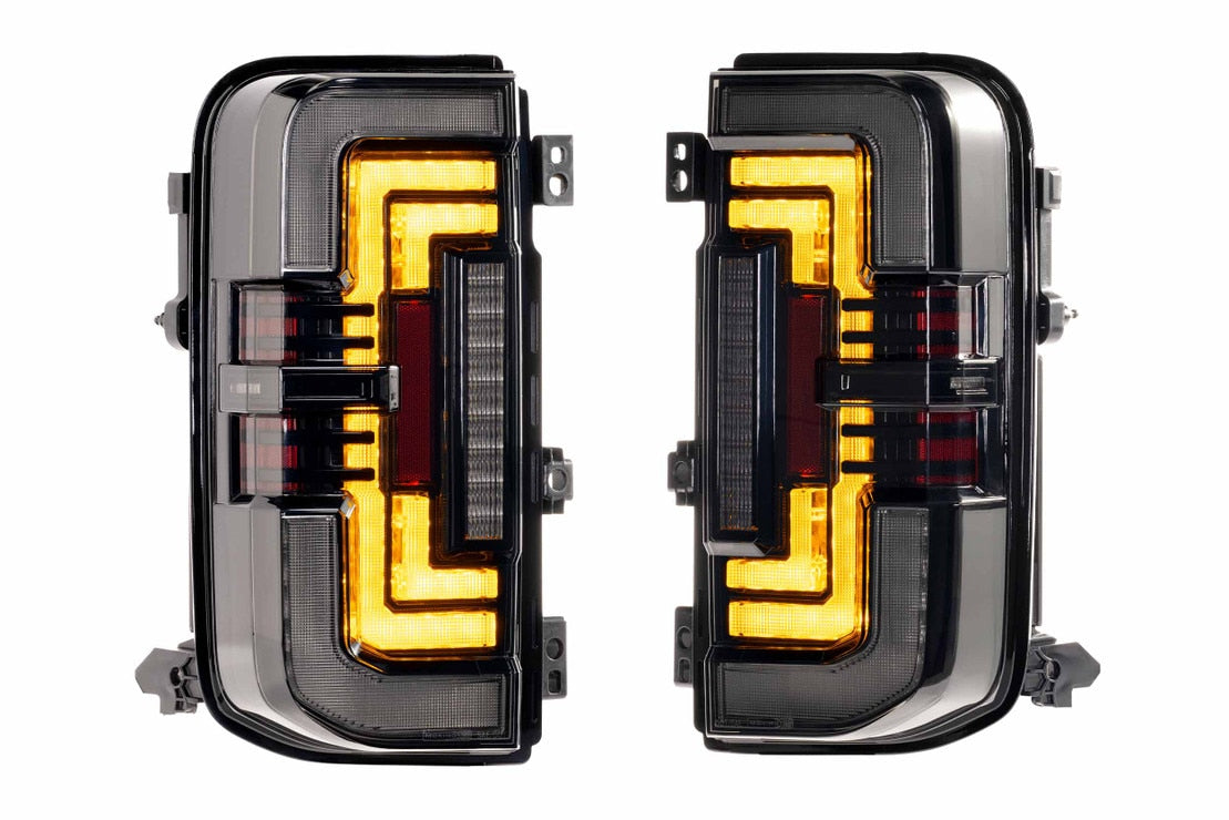Feux arrière à LED à profil bas pour Ford Bronco (2021+) XB (fumés)