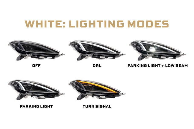 Chevrolet Corvette C7 (14-19) XB Led Headlights (Gen II)