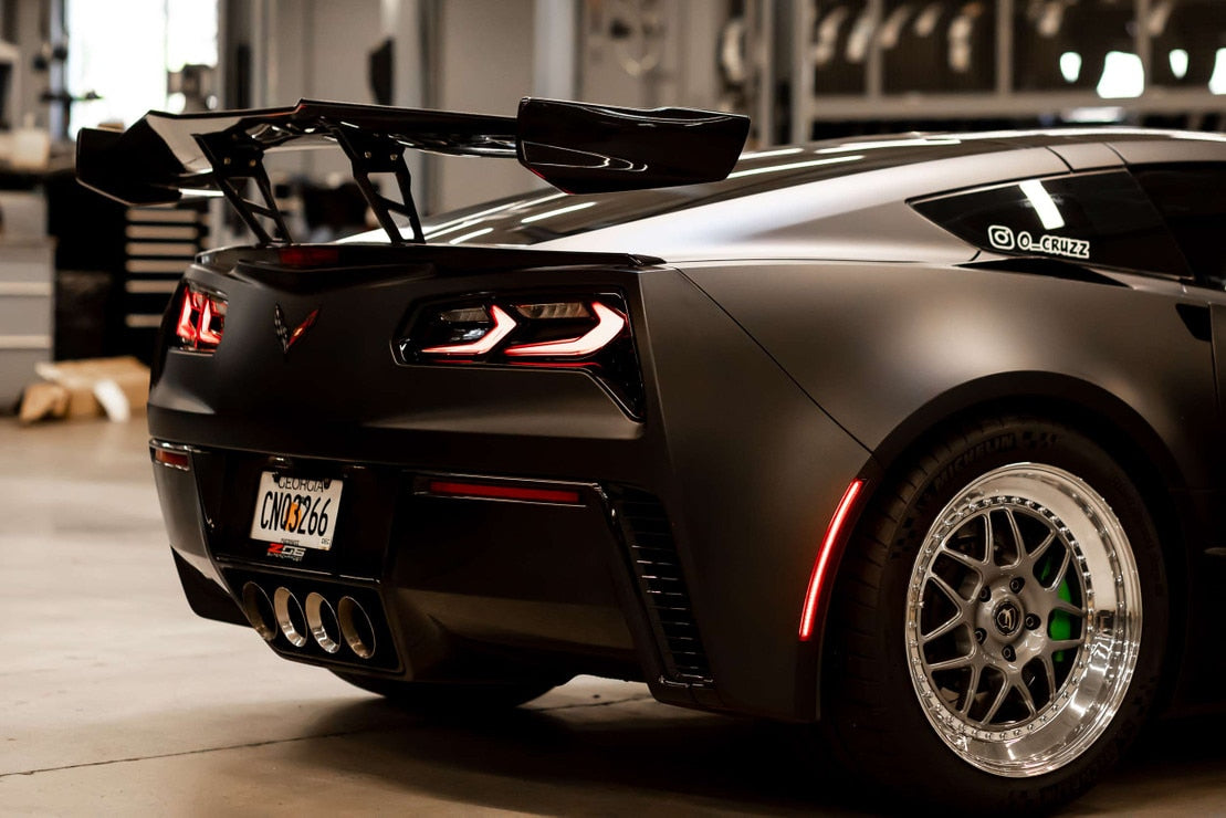 Chevrolet Corvette C7 (14-19) XB LED Tail Lights (Smoked)