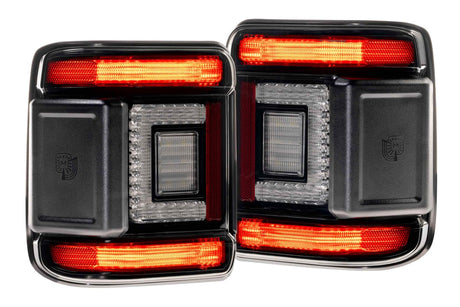 Jeep Wrangler JL (2018+) XB LED Low Profile Tail Lights (Smoked)