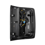 Feux arrière à DEL doubles série LUXX Alpha-Black pour Chevrolet Silverado 1500 (14-18) / Silverado 2500HD/3500HD (15-19) / GMC Sierra 3500HD (15-19)