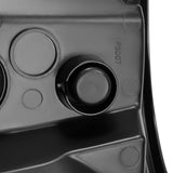 Feux arrière à DEL doubles série LUXX pour Chevrolet Silverado 1500 (14-18) / Silverado 2500HD/3500HD (15-19) / GMC Sierra 3500HD (15-19) - Noir et rouge