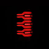14-18 GMC Sierra 1500/2500HD/3500HD LUXX-Series LED Tail Lights Alpha-Black