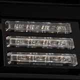 14-18 GMC Sierra PRO-Series Halogen Projector Headlights Alpha-Black