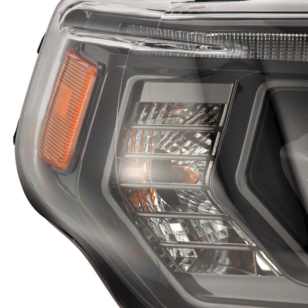 Phares halogènes projecteurs Alpha-Black pour Toyota 4Runner MK II série PRO 14-20