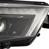 Phares halogènes projecteurs Alpha-Black pour Toyota 4Runner MK II série PRO 14-20