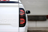 Feux arrière à LED Toyota Tundra LUXX-Series 14-21, noir et rouge