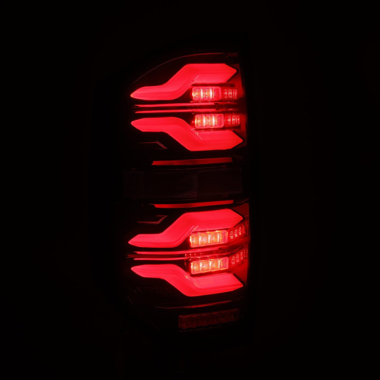 Feux arrière à LED Toyota Tundra LUXX-Series 14-21, noir et rouge