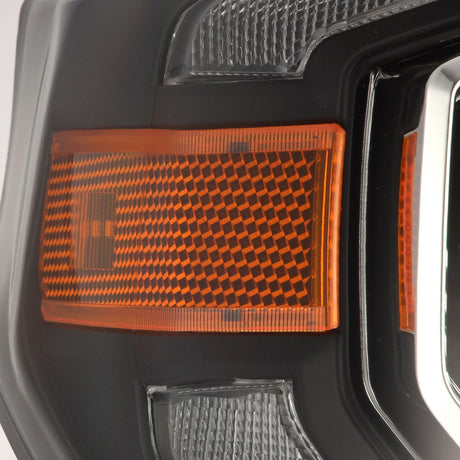 14-21 Toyota Tundra MK II PRO-Series Halogen Projector Headlights Black