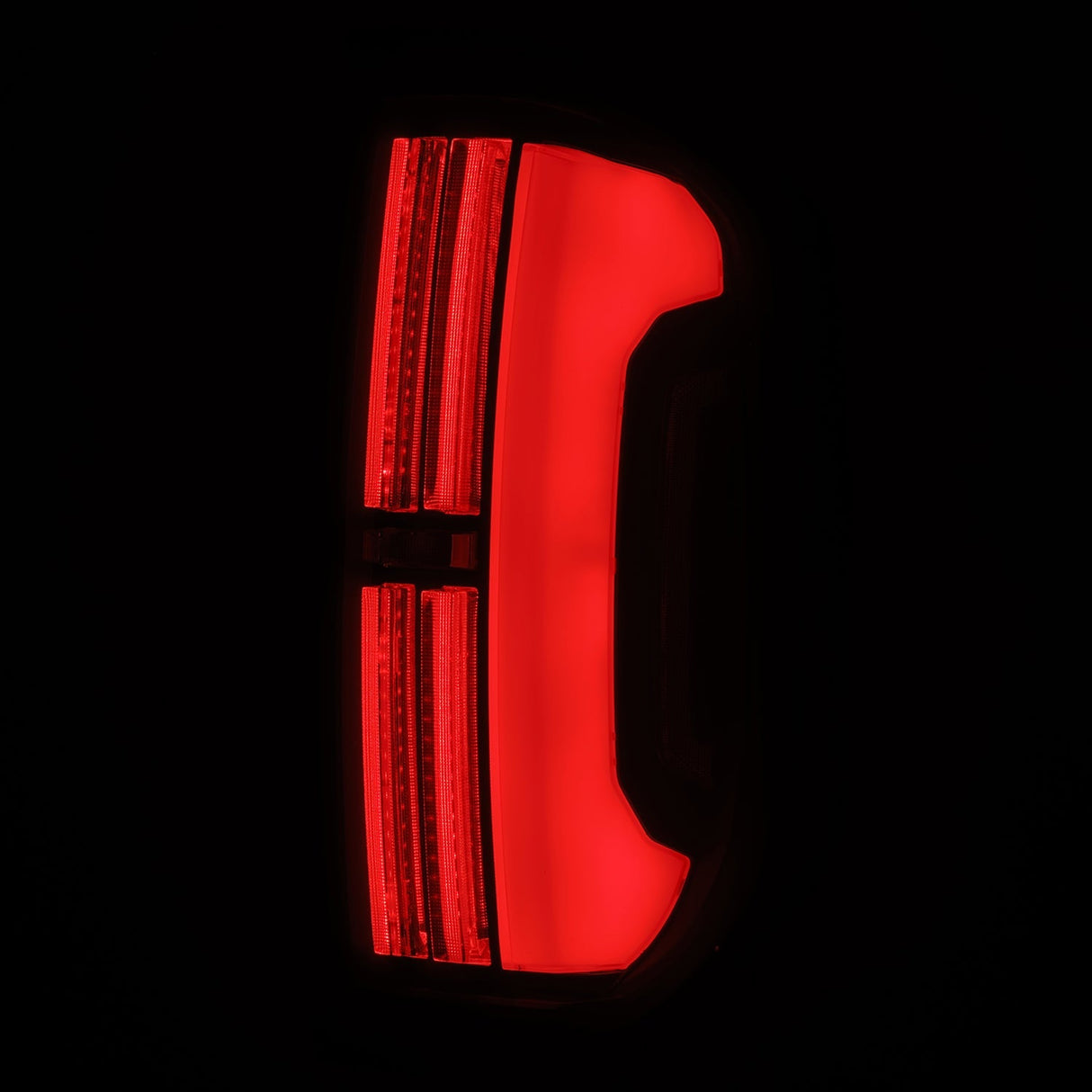 14-21 Toyota Tundra NOVA-Series Prismatic LED Tail Lights Alpha-Black