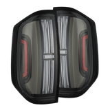 14-21 Toyota Tundra NOVA-Series Prismatic LED Tail Lights Black