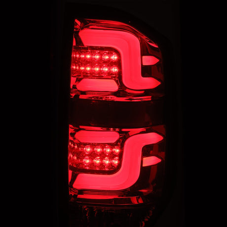 14-21 Toyota Tundra PRO-Series LED Tail Lights Jet Black