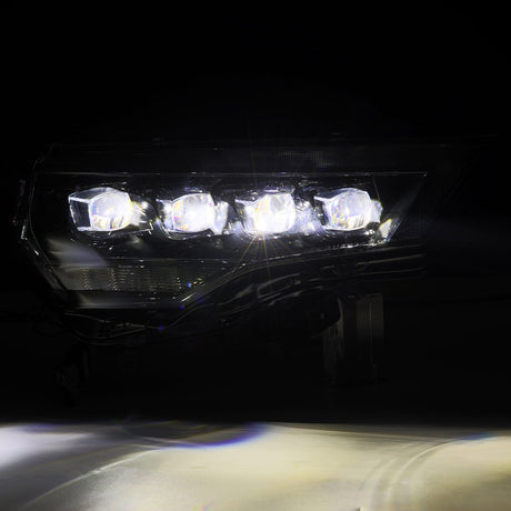 14-24 Toyota 4Runner MK II NOVA-Series LED Projector Headlights Alpha-Black