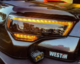Phares projecteurs à LED noirs pour Toyota 4Runner MK II série NOVA 14-24