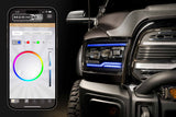 Dodge Ram (09-18) : phares à LED Morimoto Xb (ambre Drl)