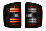 Chevy Silverado 2500HD / 3500HD (15-19) XB LED Tail Lights (Smoked)