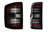 Chevy Silverado 2500HD / 3500HD (15-19) XB LED Tail Lights (Smoked)