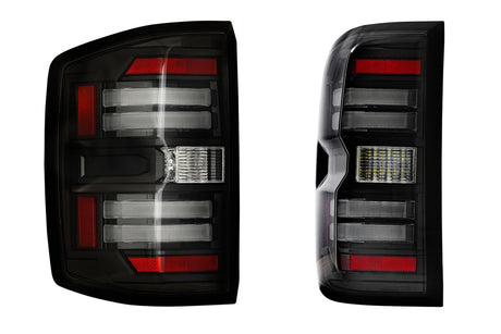 Chevy Silverado 2500HD / 3500HD (15-19) XB LED Tail Lights (Smoked)