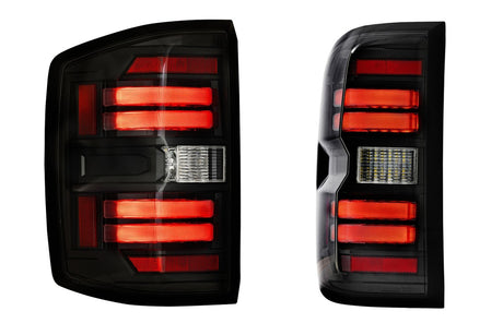 Chevy Silverado 2500HD / 3500HD (15-19) XB LED Tail Lights (Smoked)