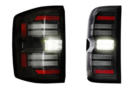 Chevy Silverado 2500HD / 3500HD (15-19) XB LED Tail Lights (Smoked)
