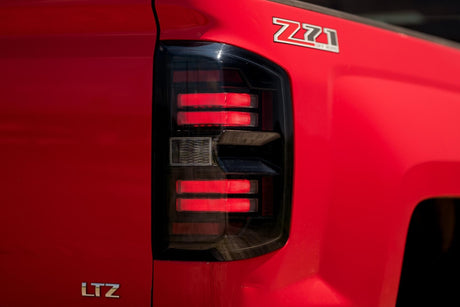 Chevy Silverado 2500HD / 3500HD (15-19) XB LED Tail Lights (Smoked)
