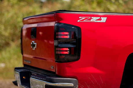 Chevy Silverado 2500HD / 3500HD (15-19) XB LED Tail Lights (Smoked)